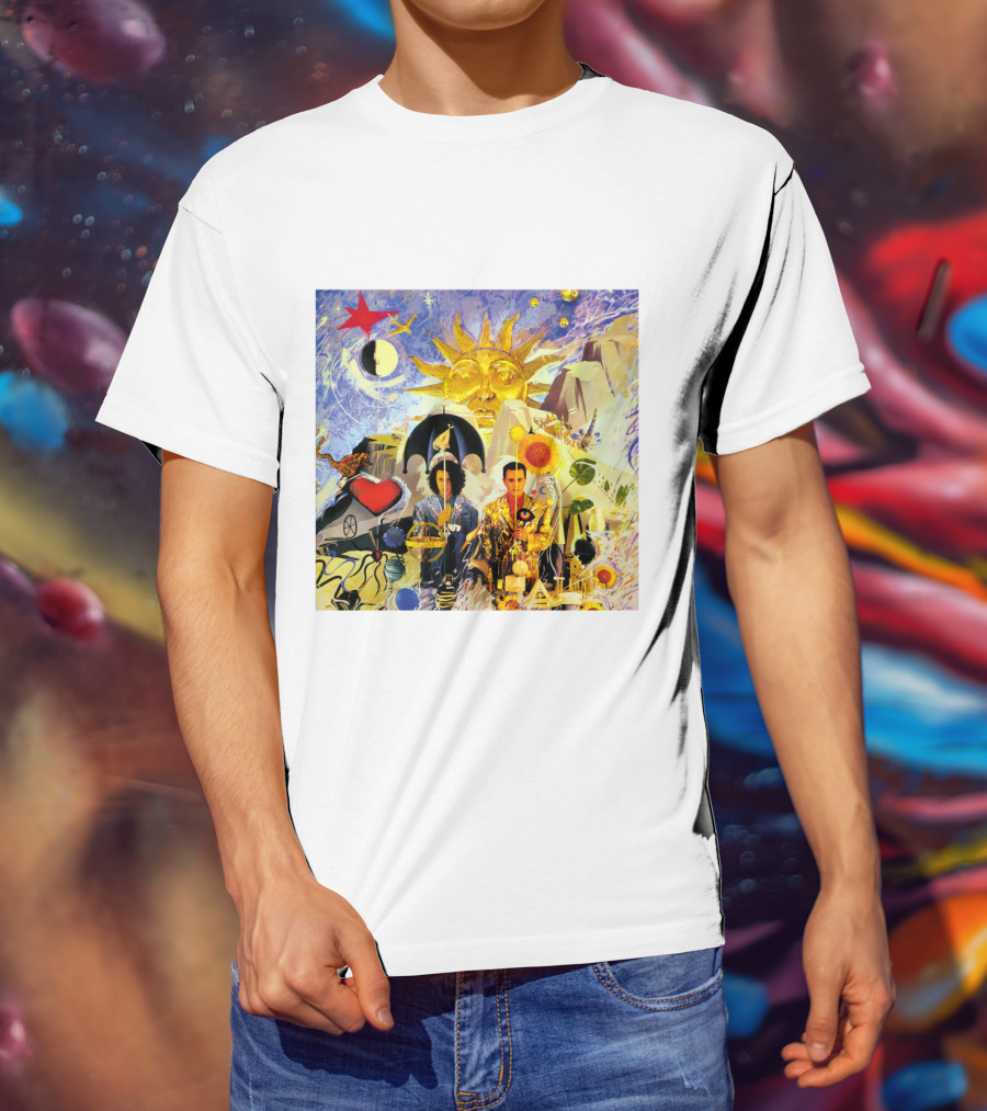 TFF 03 The Seeds Of Love Album Cover Collage Art Psychedelic T-Shirt