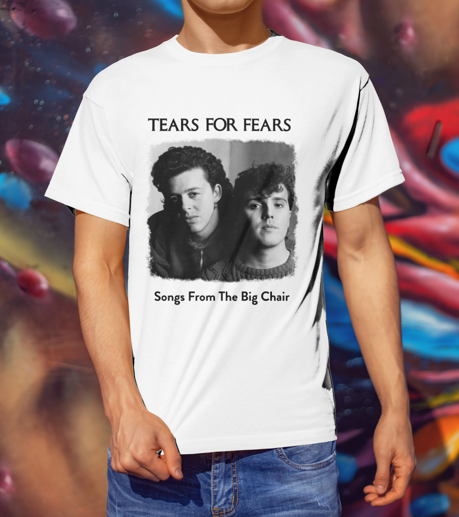 Tears For Fears Songs From The Big Chair Vintage Album T-Shirt