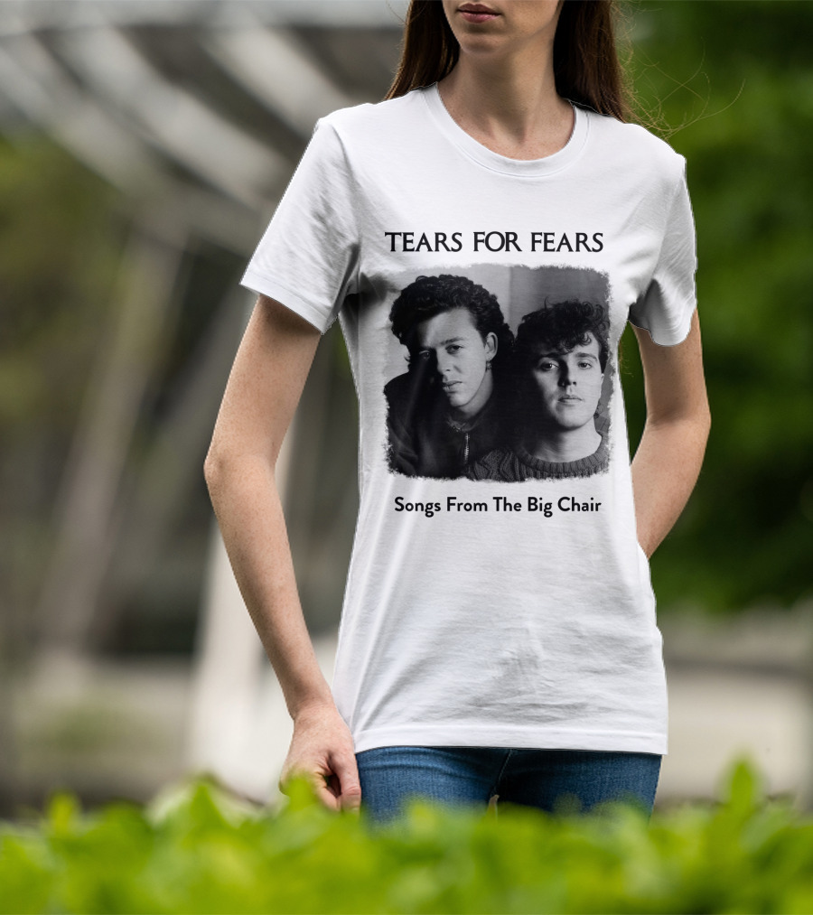 Tears For Fears Songs From The Big Chair Vintage Album T-Shirt