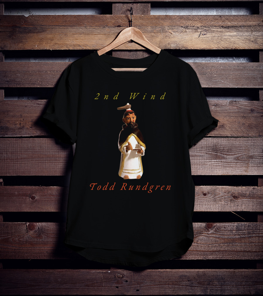 2nd Wind Todd Rundgren Monk Figure T-Shirt