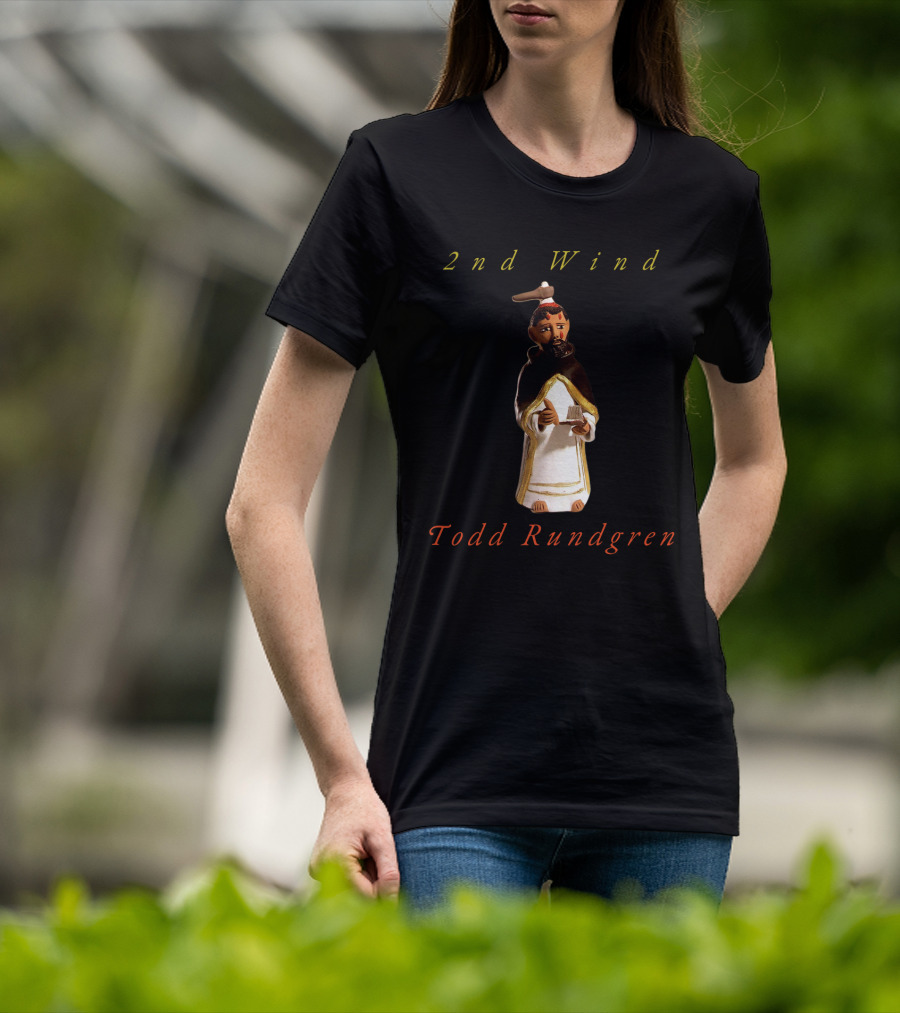 2nd Wind Todd Rundgren Monk Figure T-Shirt