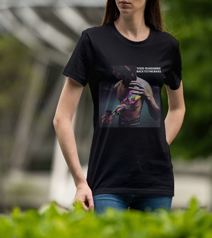 Todd Rundgren Back To The Bars Psychedelic Visuals Ocean Sunlit Silhouette T-Shirt