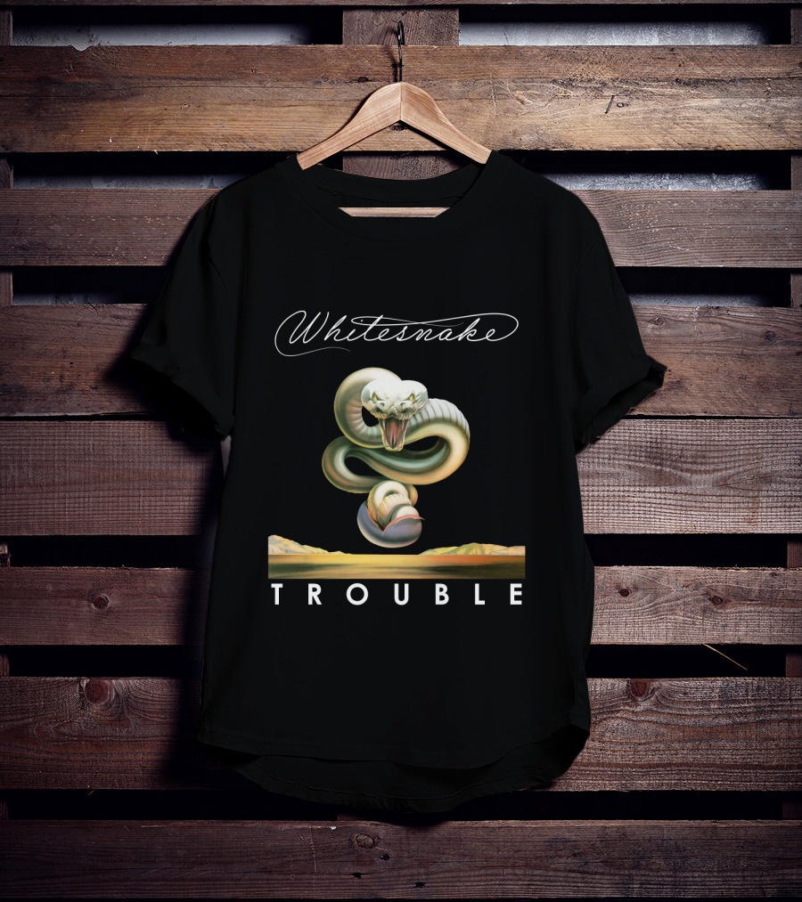 Whitesnake Trouble Snake T-Shirt