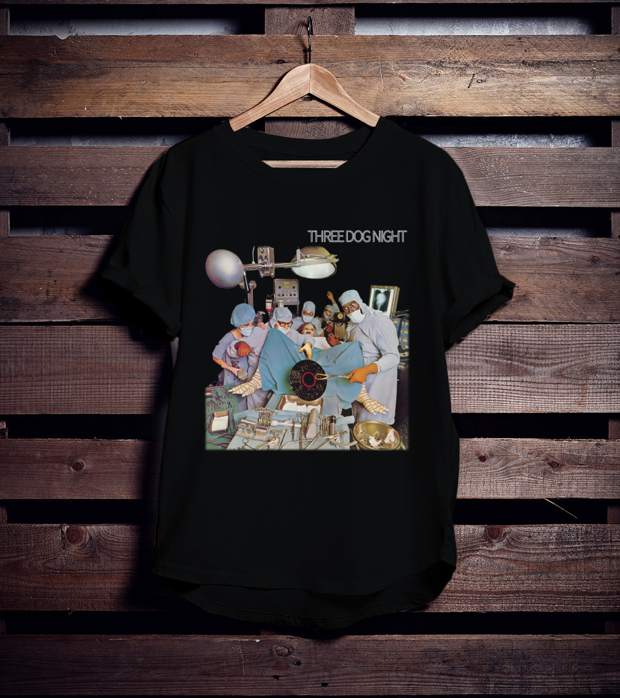 Three Dog Night Vinyl Surgery Operation Scene T-Shirt