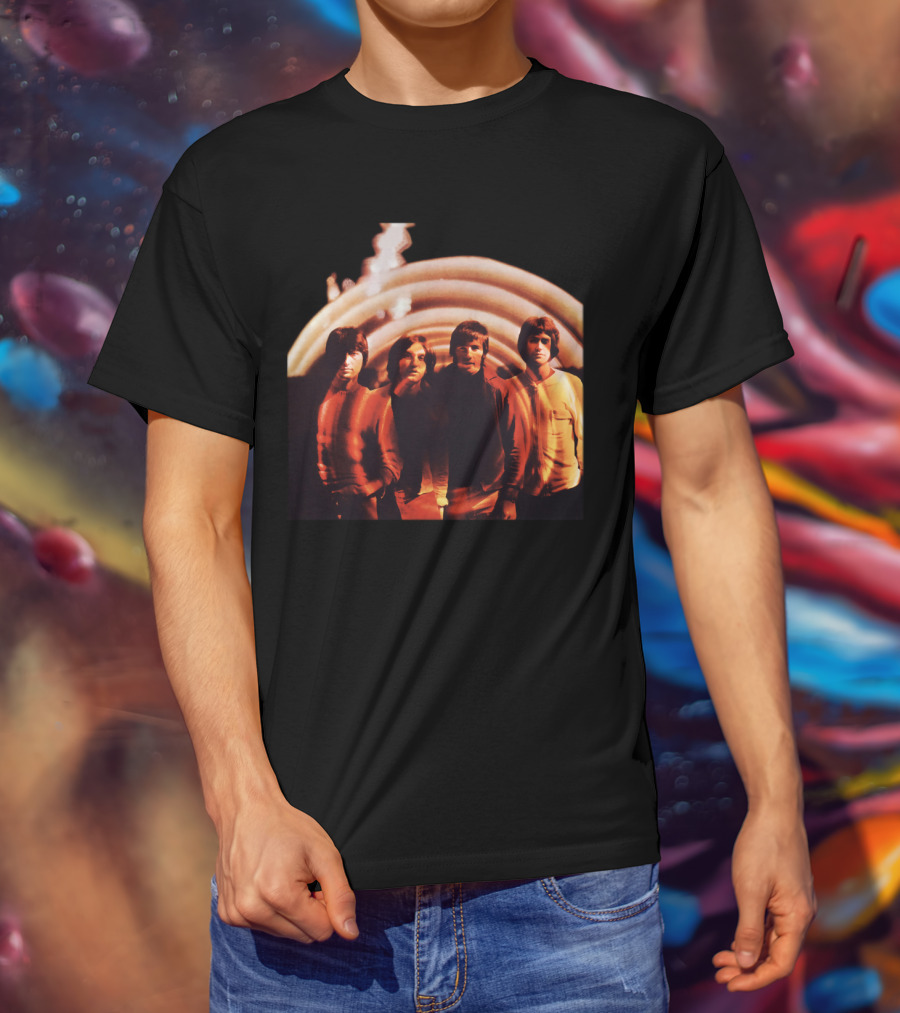Moody Blues Band Visual Warp Effect T-Shirt