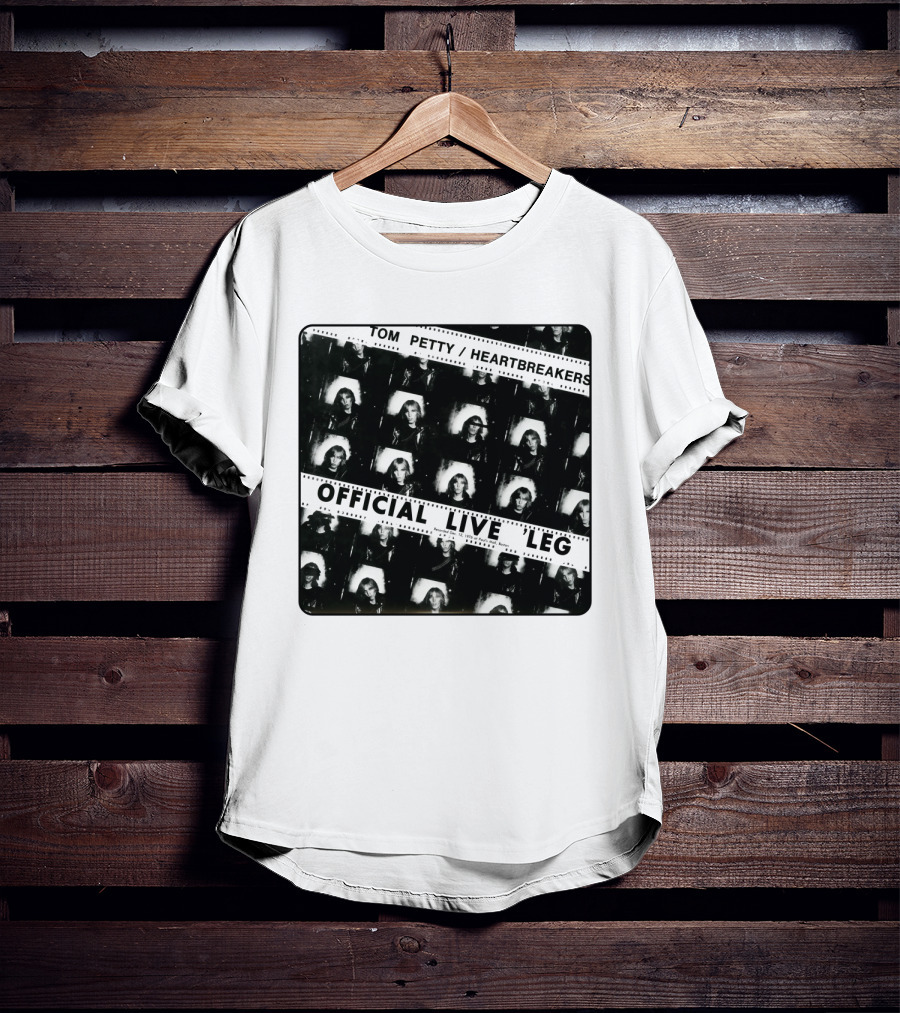 Tom Petty Heartbreakers Official Live Leg T-Shirt