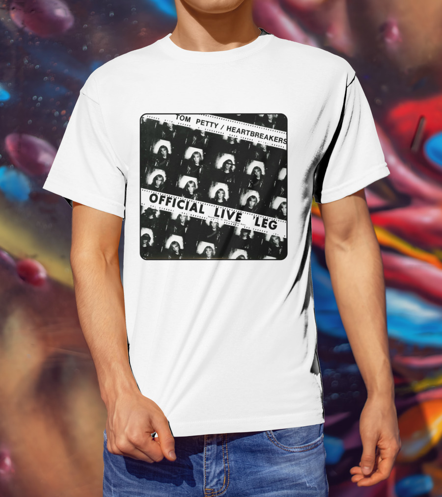 Tom Petty Heartbreakers Official Live Leg T-Shirt