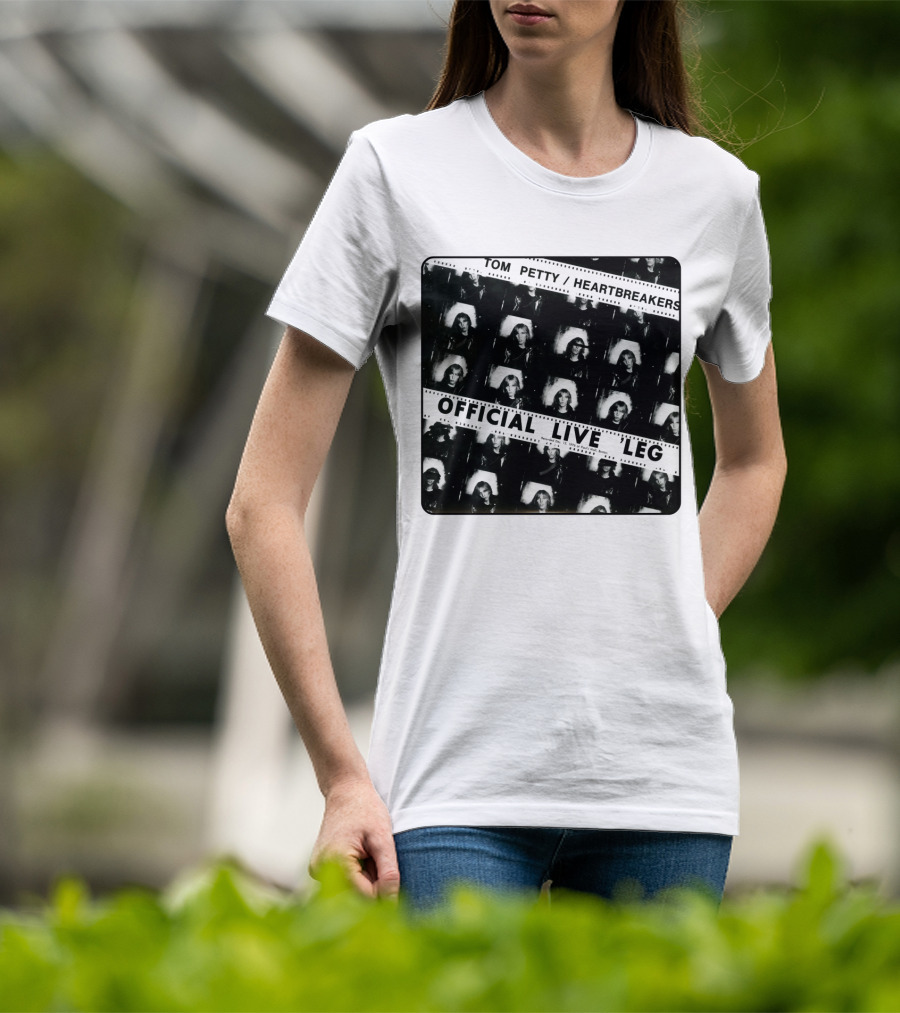 Tom Petty Heartbreakers Official Live Leg T-Shirt