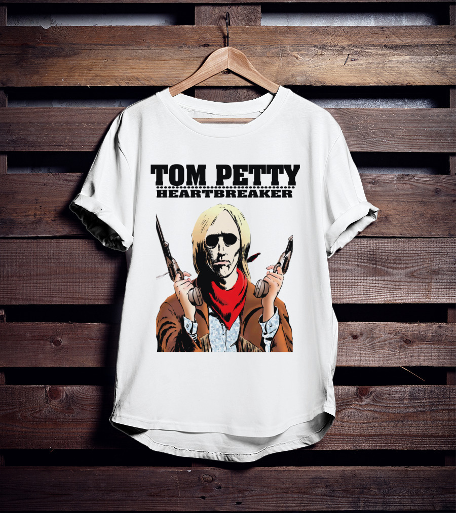 Tom Petty Heartbreaker Gunslinger T-Shirt