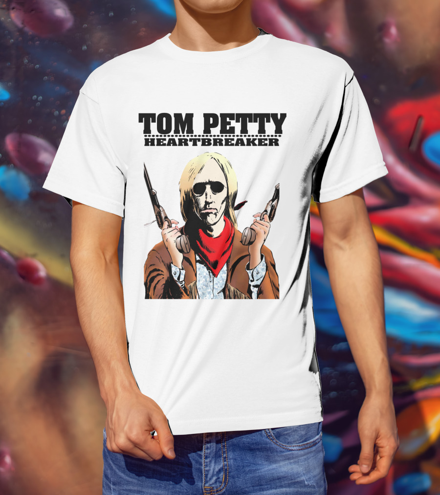 Tom Petty Heartbreaker Gunslinger T-Shirt