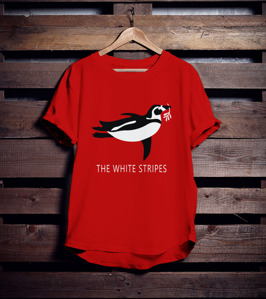 The White Stripes Penguin Tws-Ms T-Shirt