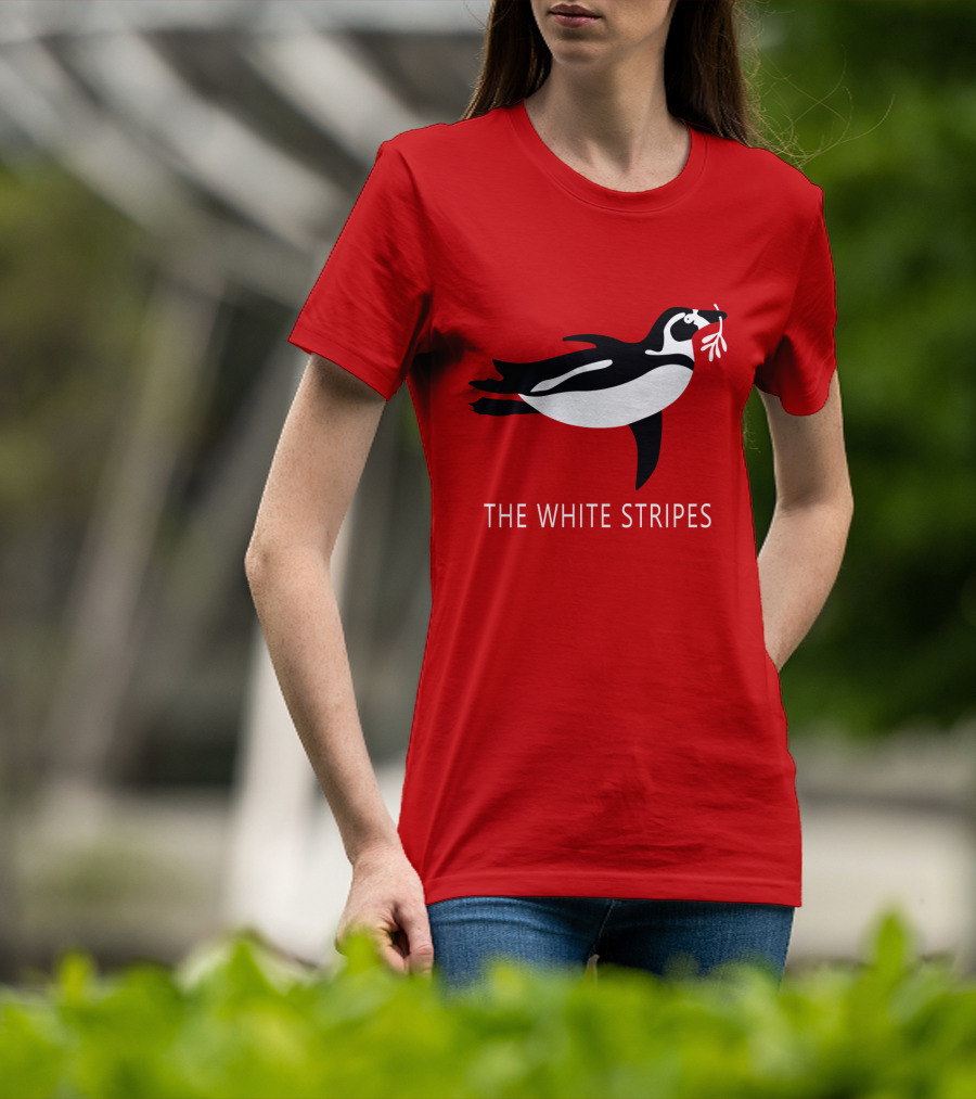 The White Stripes Penguin Tws-Ms T-Shirt