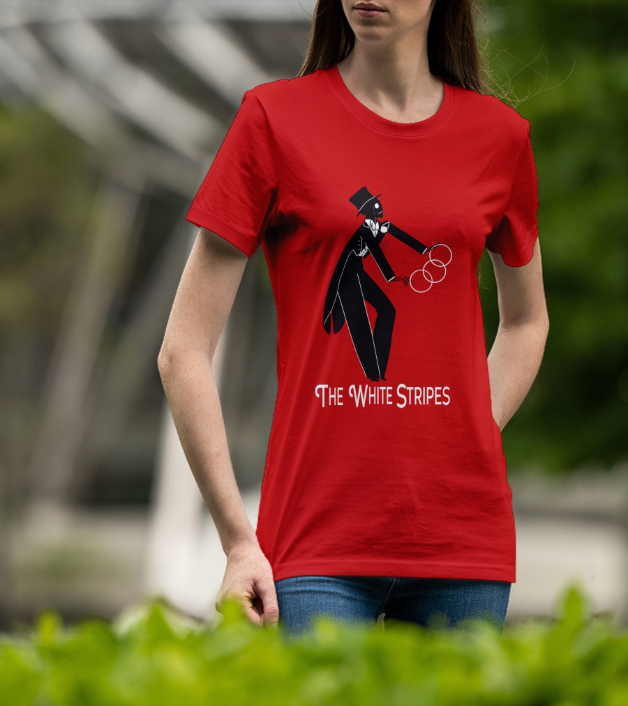 The White Stripes Juggling Man Red T-Shirt