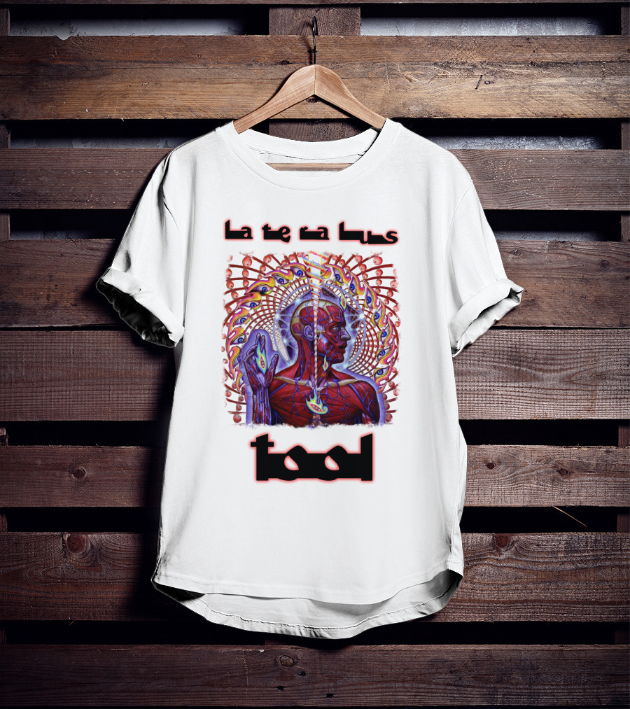 Tool Lateralus Inspired Psychedelic Art With Anatomical Human Figure T-Shirt