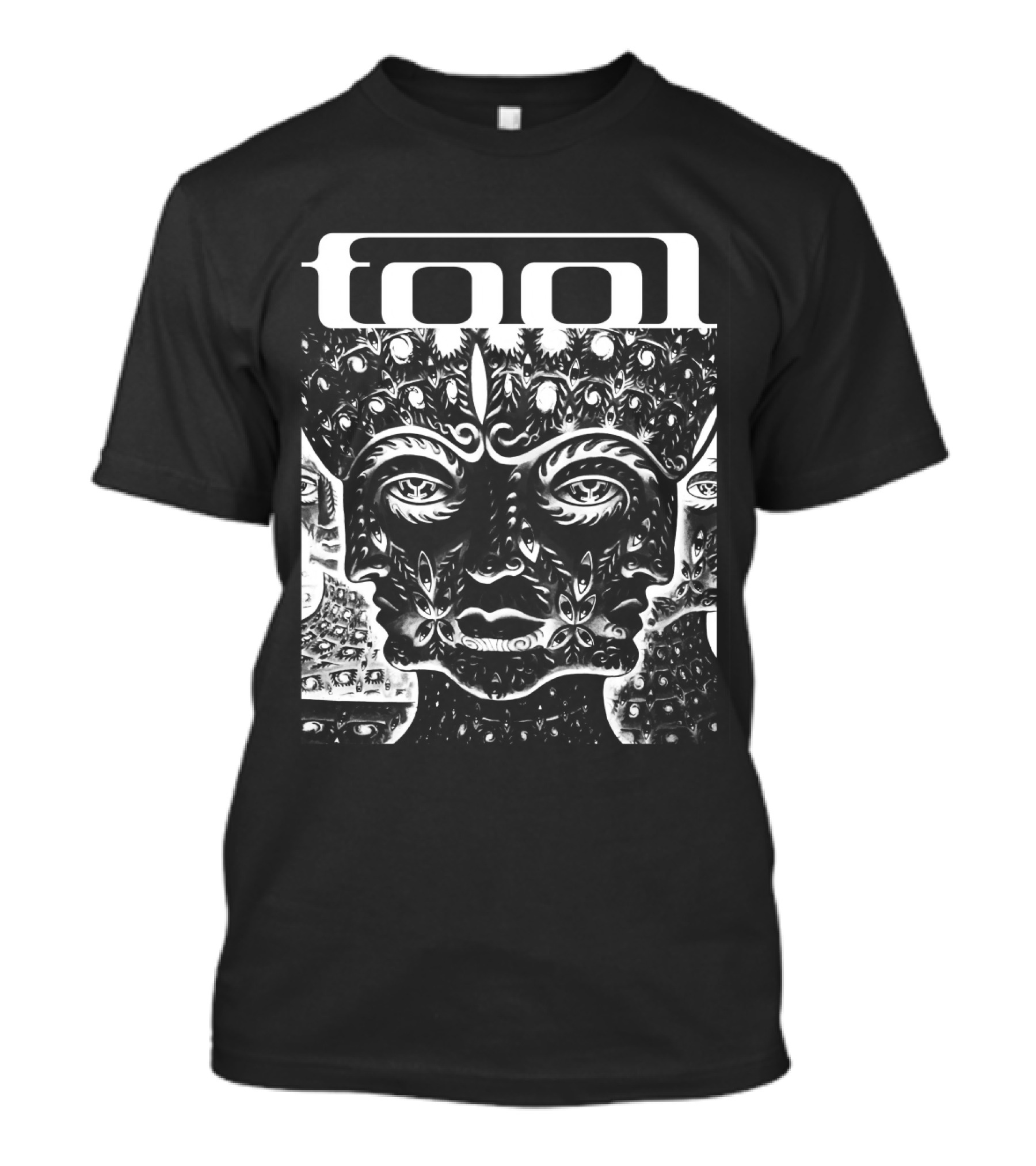Tool Alex Grey Psychedelic Art Three Faces T-Shirt