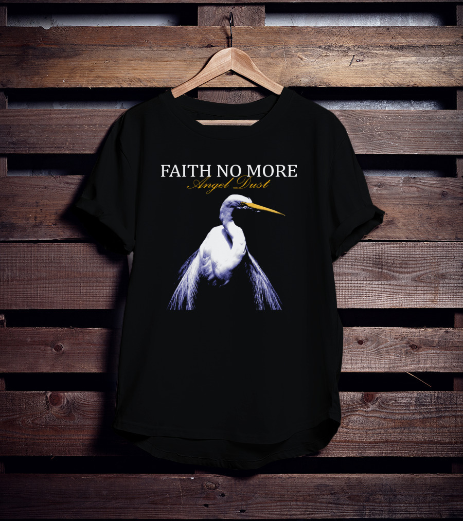 Faith No More Angel Dust Egret Album Cover T-Shirt