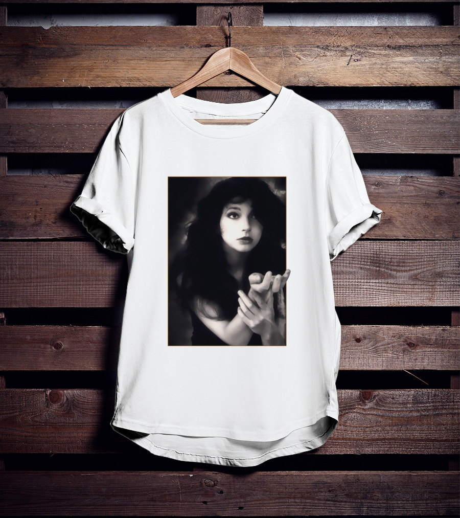 Kate Bush Black And White T-Shirt