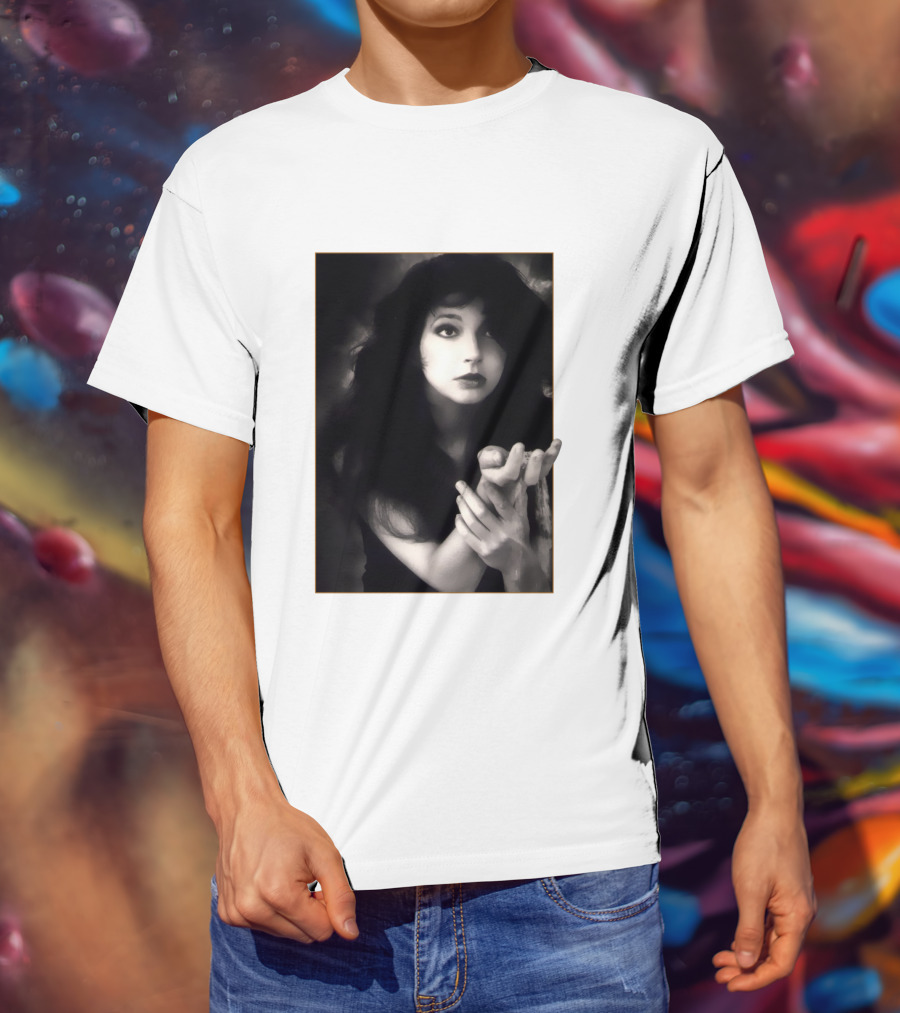 Kate Bush Black And White T-Shirt
