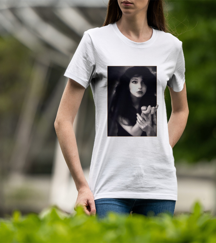 Kate Bush Black And White T-Shirt