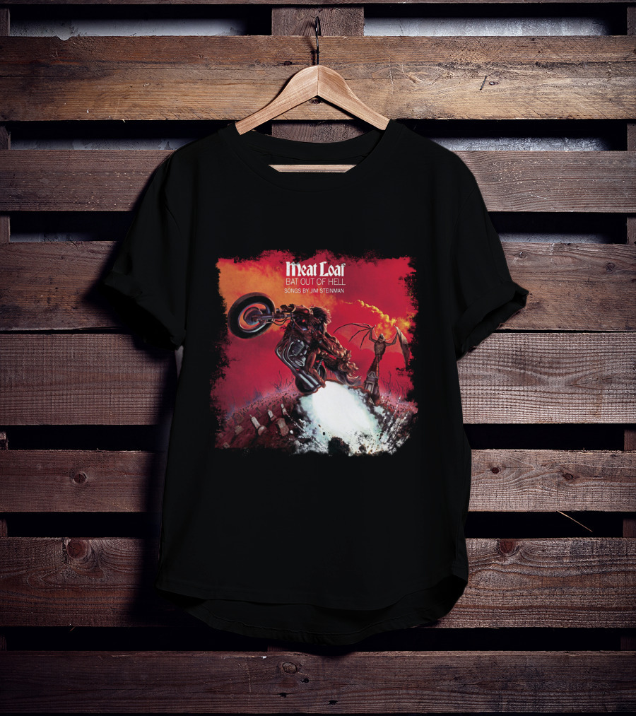 Meat Loaf Bat Out Of Hell Songs By Jim Steinman T-Shirt