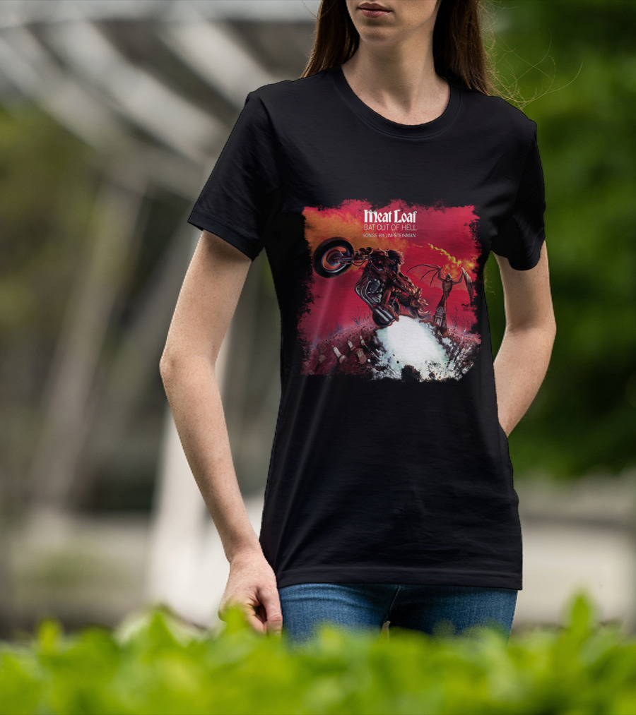 Meat Loaf Bat Out Of Hell Songs By Jim Steinman T-Shirt