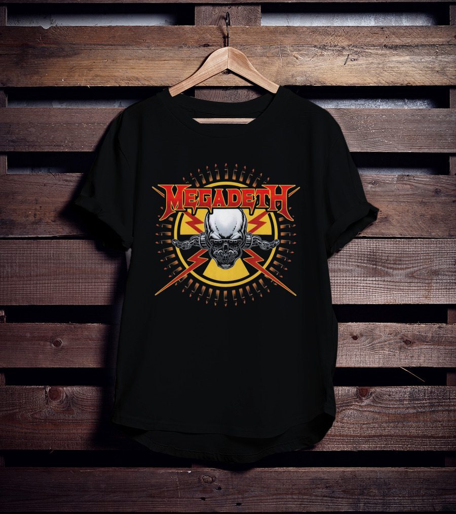 Megadeth Skull And Chains T-Shirt