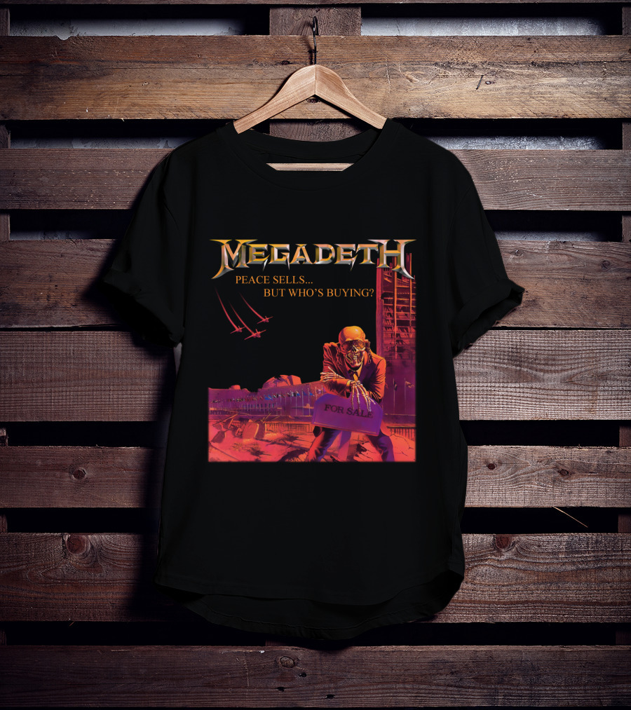 Megadeth Peace Sells... But Who's Buying? For Sale T-Shirt