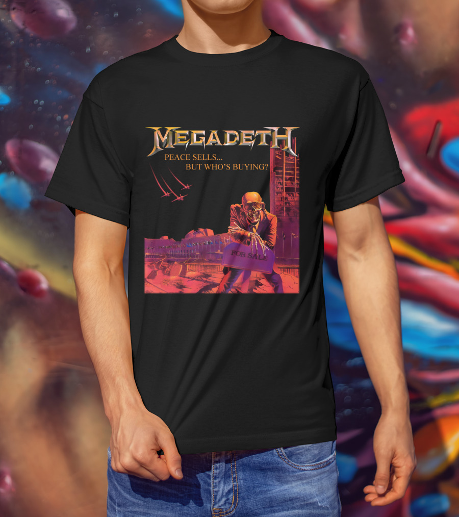 Megadeth Peace Sells... But Who's Buying? For Sale T-Shirt