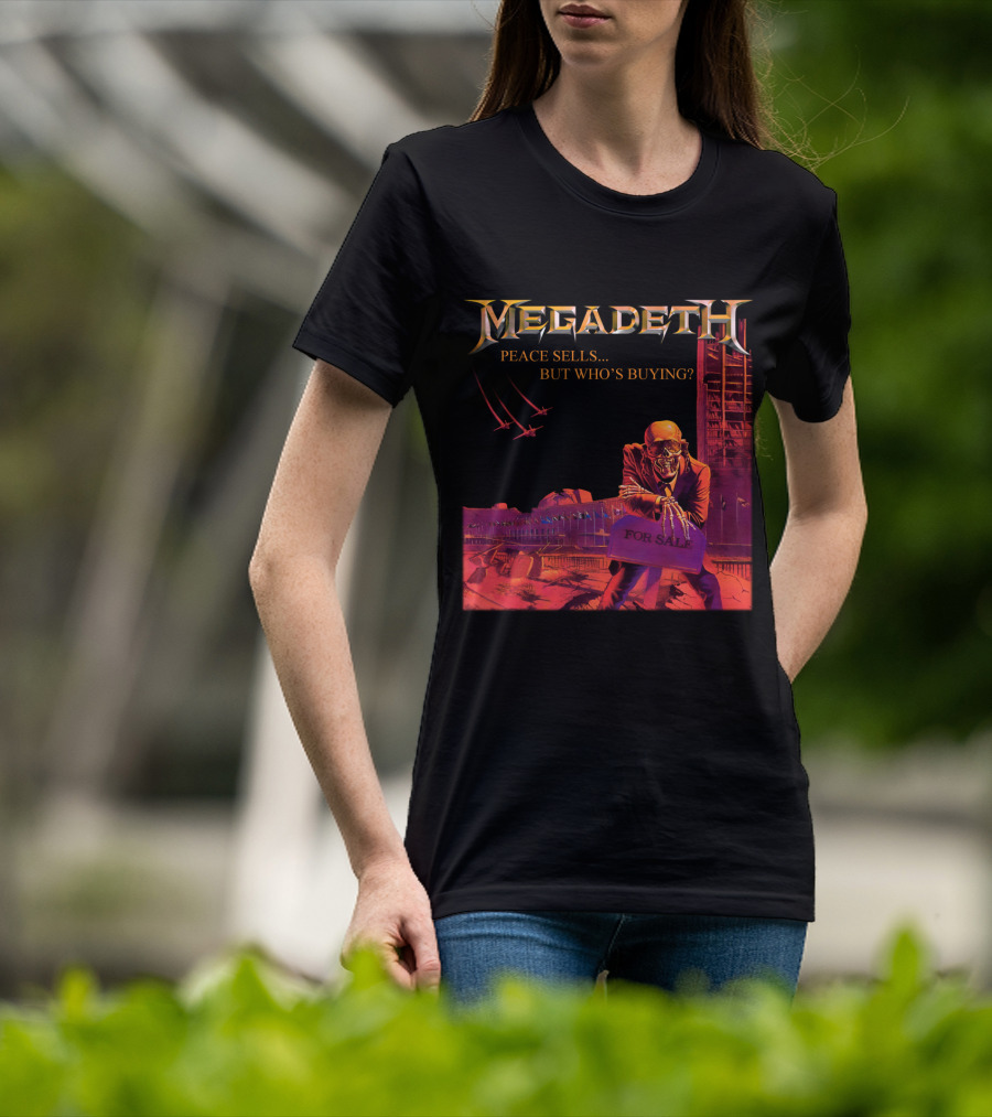 Megadeth Peace Sells... But Who's Buying? For Sale T-Shirt