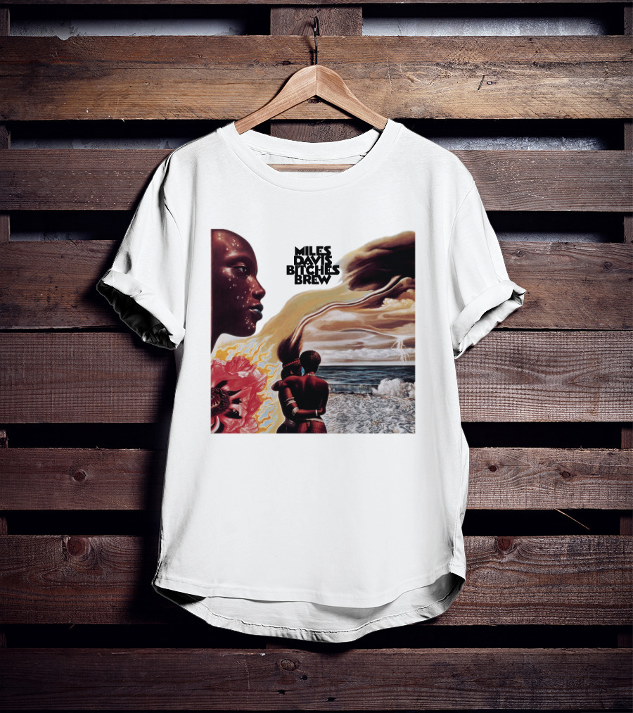 Miles Davis Bitches Brew Album Cover Art T-Shirt