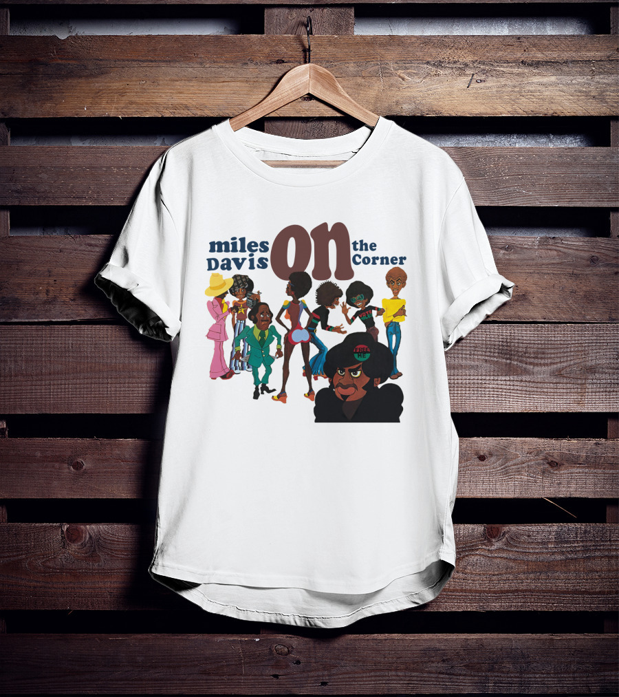 Miles Davis On The Corner Characters T-Shirt