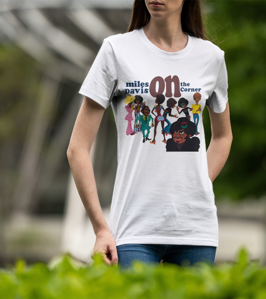 Miles Davis On The Corner Characters T-Shirt