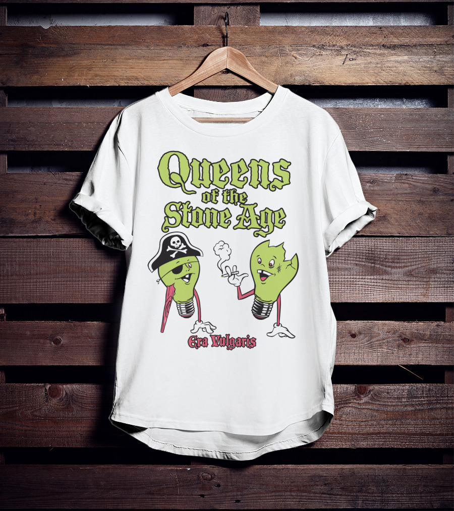 Queens Of The Stone Age Era Vulgaris Lightbulbs T-Shirt