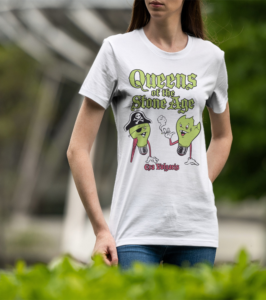 Queens Of The Stone Age Era Vulgaris Lightbulbs T-Shirt
