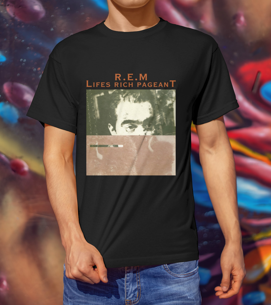 R.e.m. Lifes Rich Pageant Cover Art T-Shirt