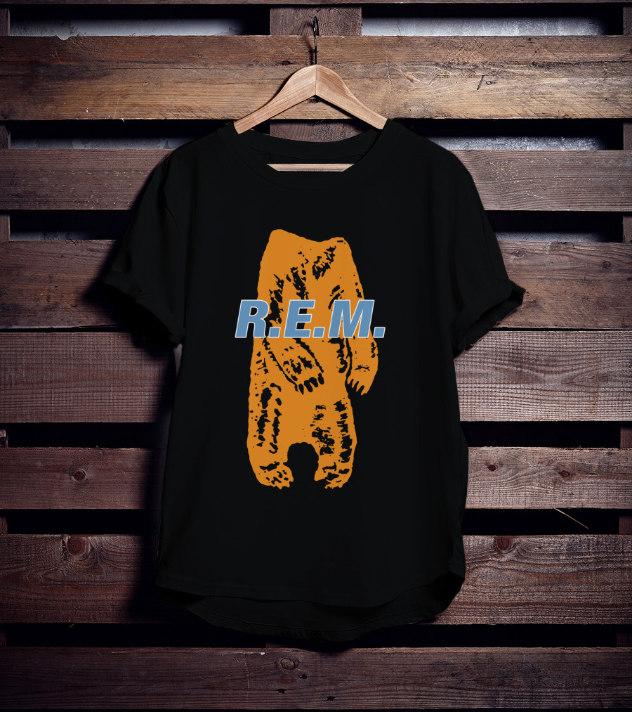 R.e.m. Bear Orange Print T-Shirt