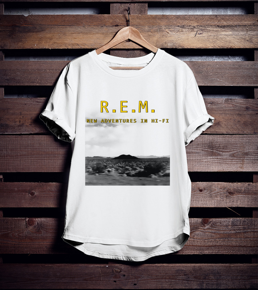 R.E.M. New Adventures In Hi-Fi Desert Landscape Photography T-Shirt