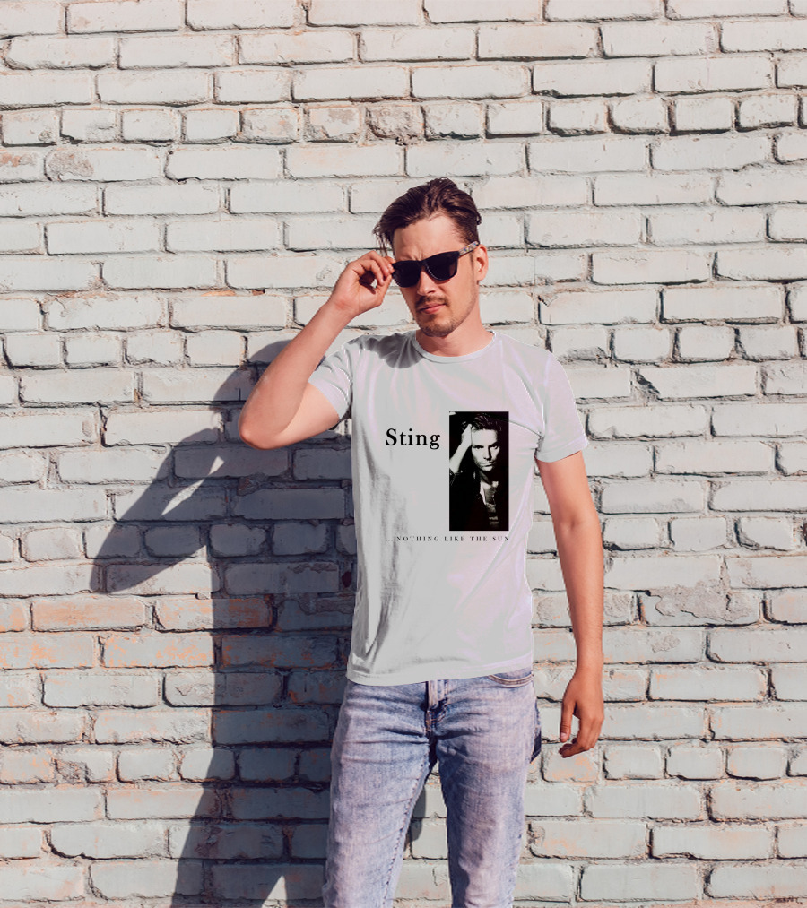 Sting ...Nothing Like The Sun Album Cover T-Shirt