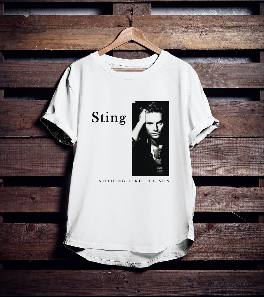 Sting ...Nothing Like The Sun Album Cover T-Shirt