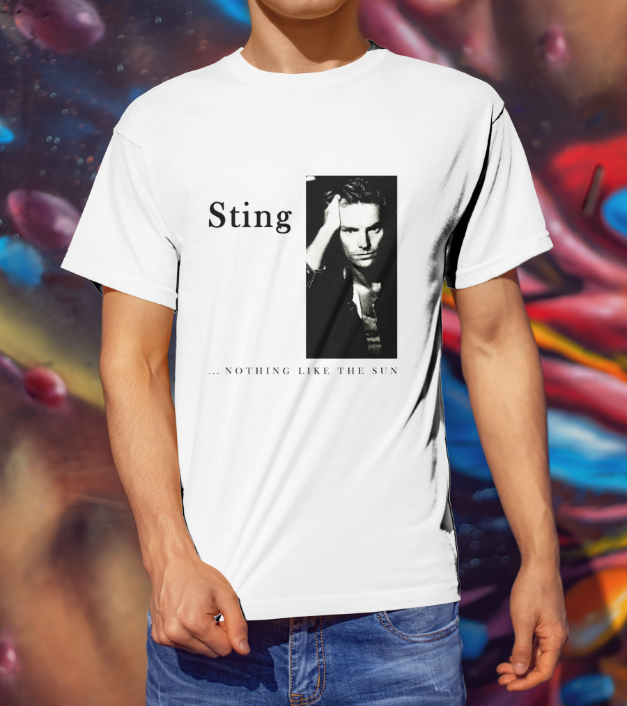 Sting ...Nothing Like The Sun Album Cover T-Shirt