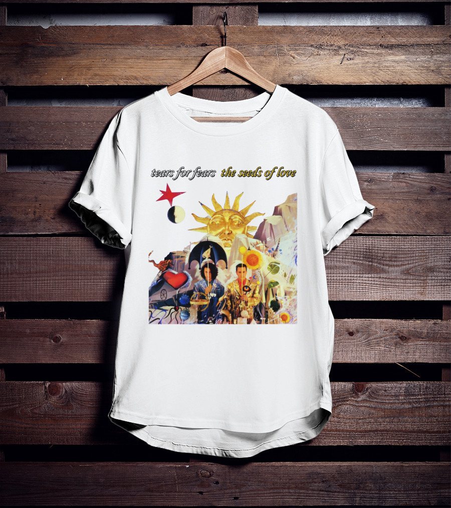 Tears For Fears The Seeds Of Love Album Cover Artwork T-Shirt