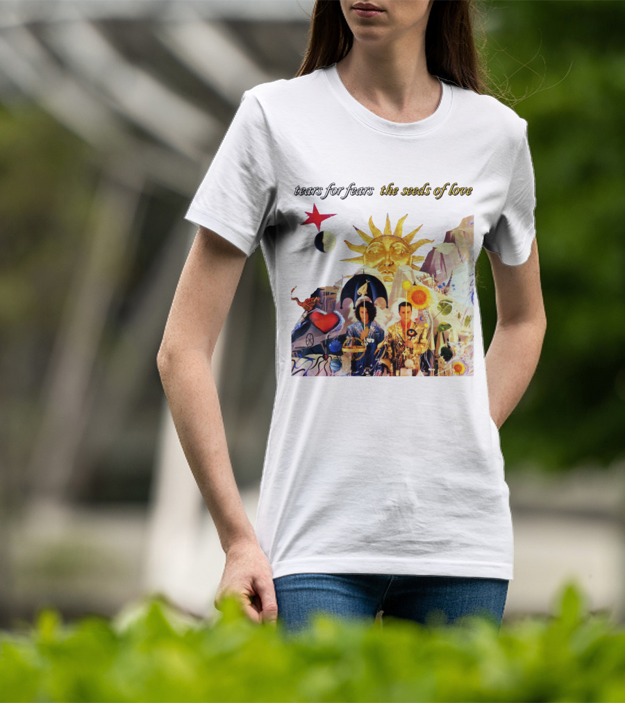 Tears For Fears The Seeds Of Love Album Cover Artwork T-Shirt