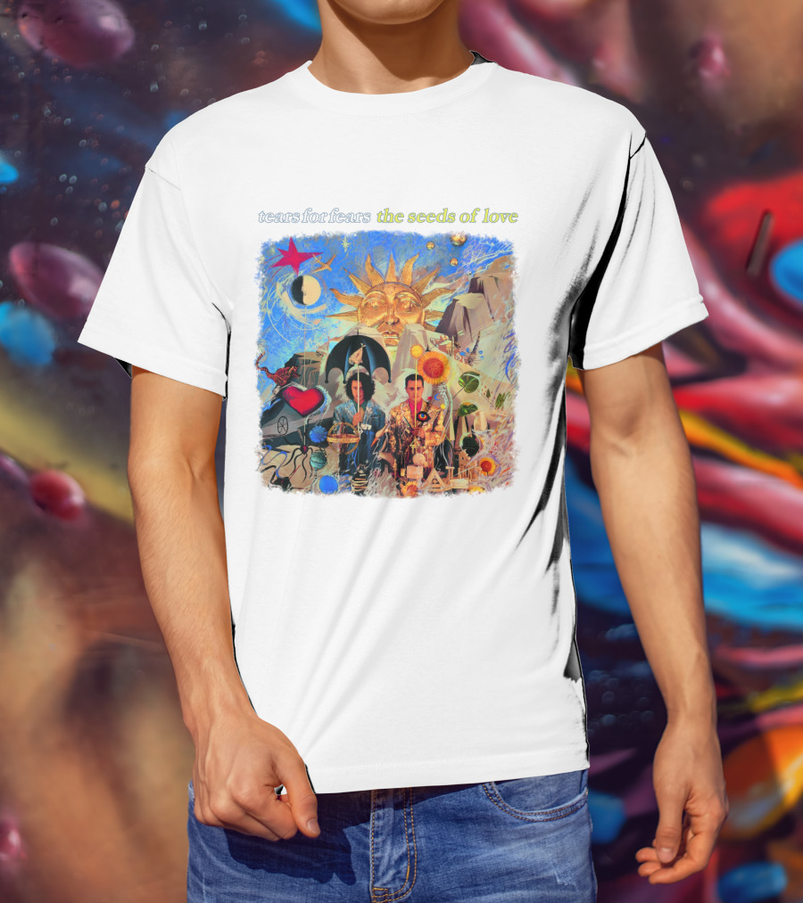 Tears For Fears The Seeds Of Love Sun Collage T-Shirt