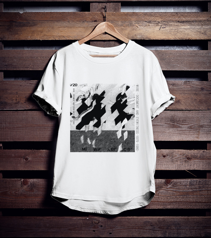 Wire Document And Eyewitness 1979 1980 V/20 M LE CB T-Shirt