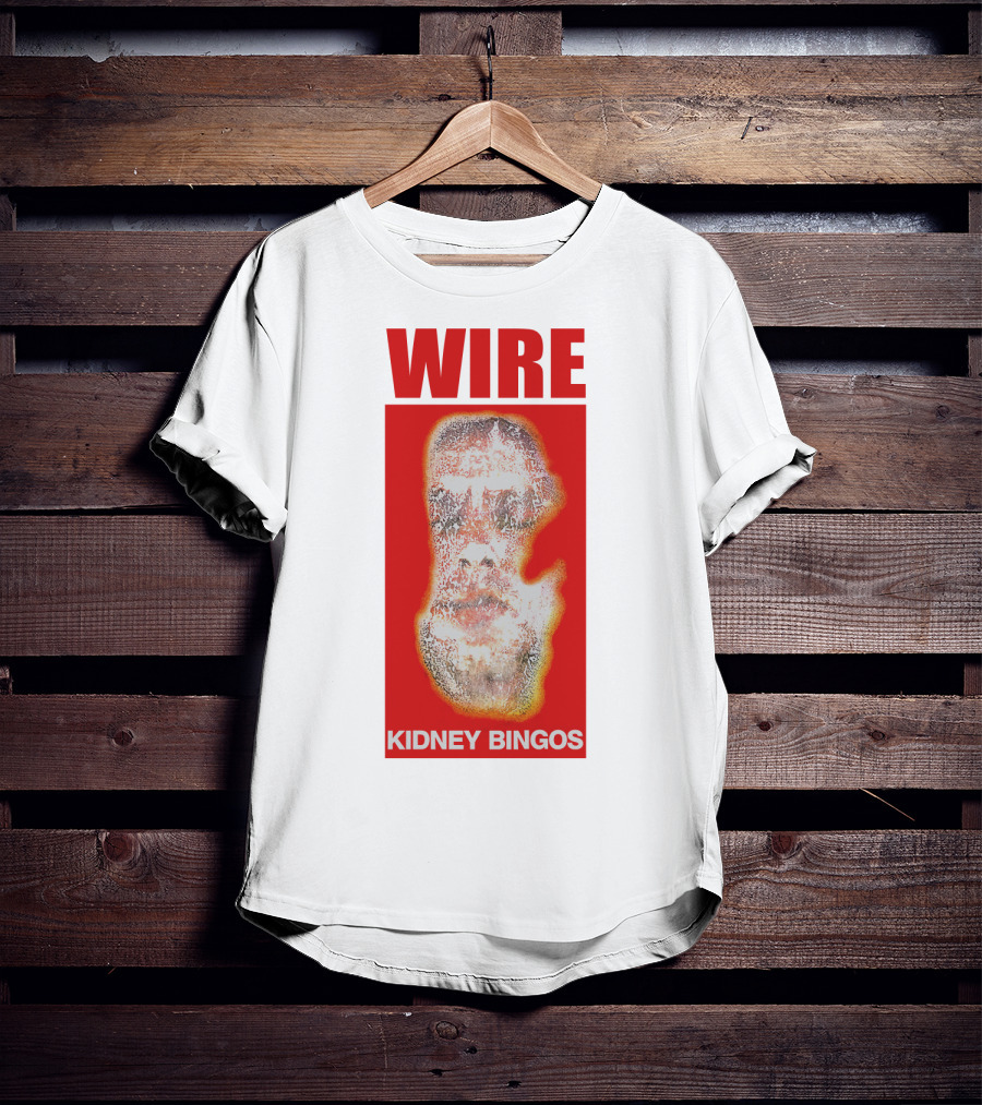 WIRE Kidney Bingos Red Face T-Shirt