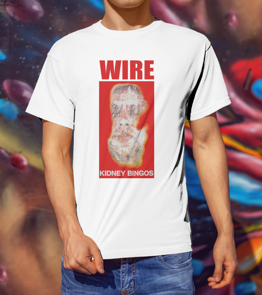 WIRE Kidney Bingos Red Face T-Shirt
