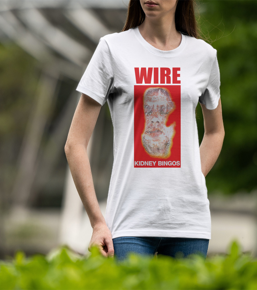 WIRE Kidney Bingos Red Face T-Shirt