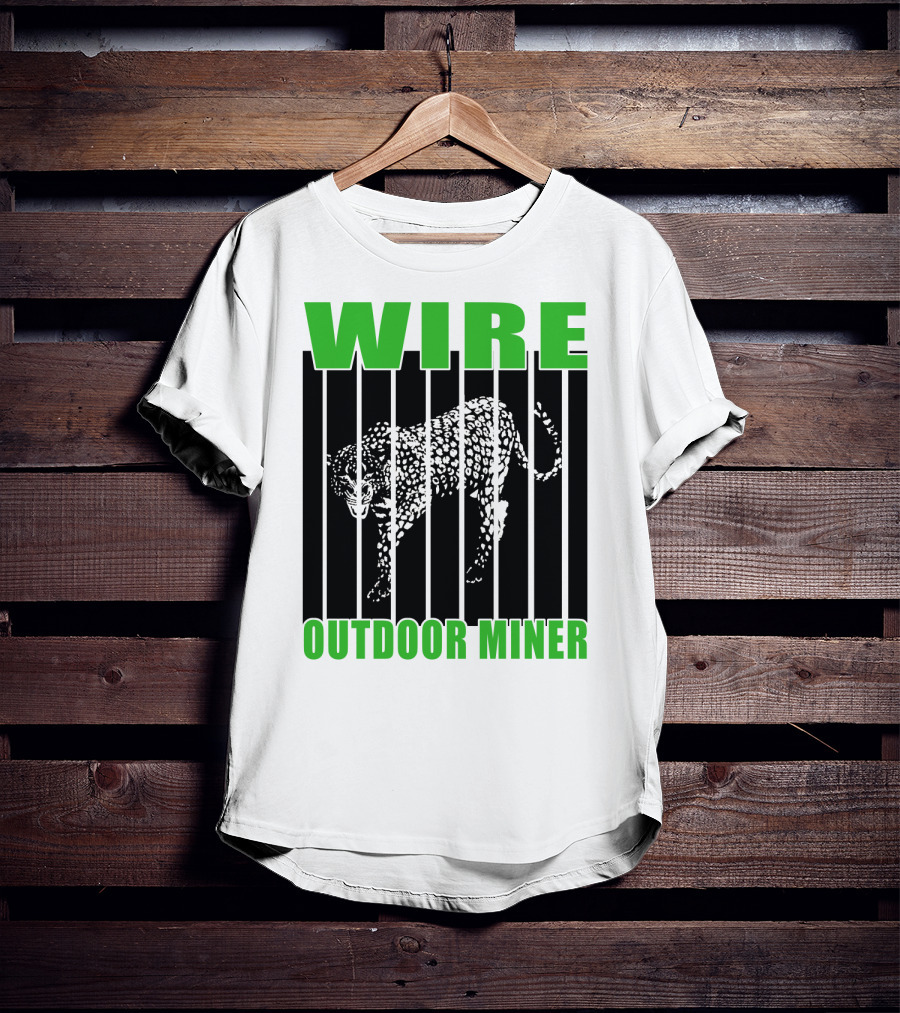 WIRE Outdoor Miner Leopard Bars T-Shirt