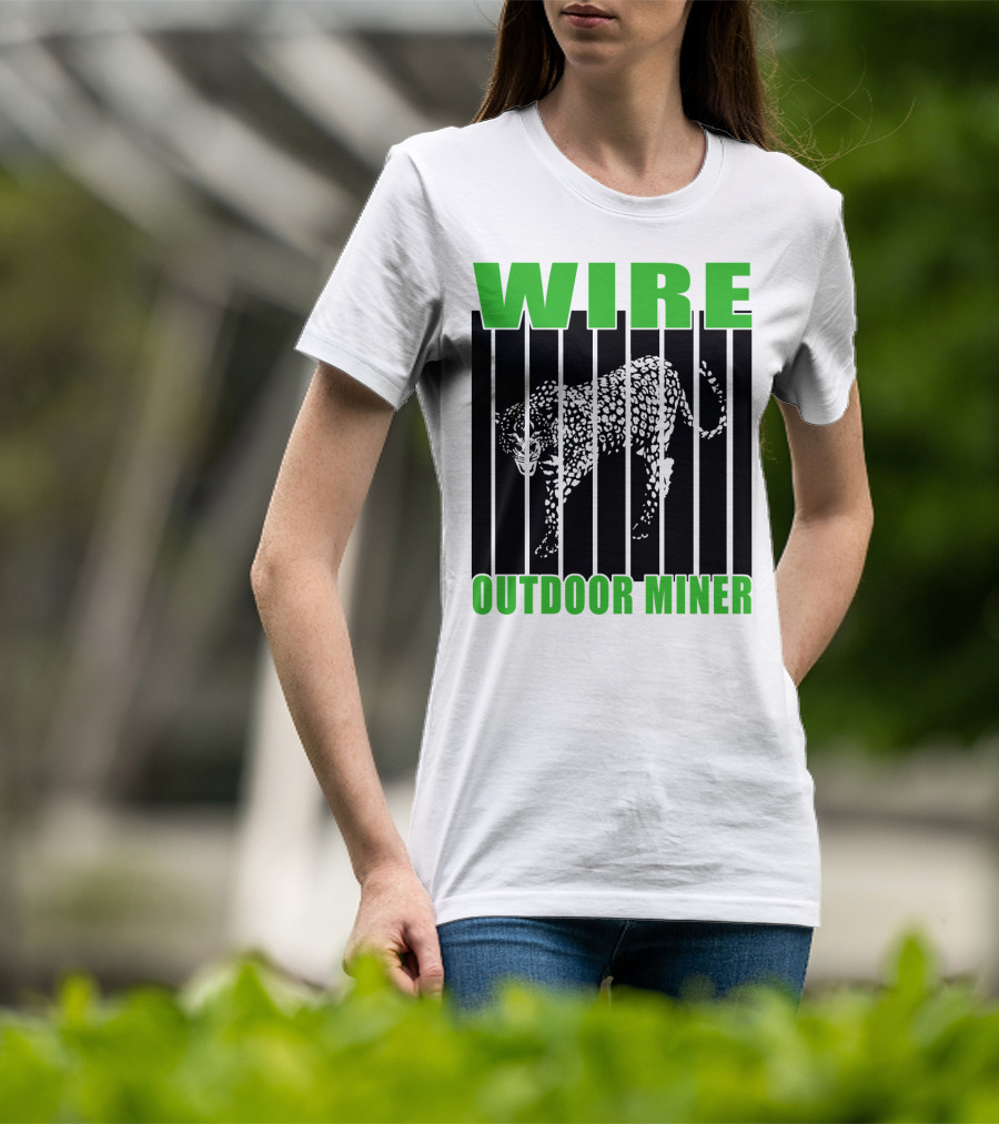 WIRE Outdoor Miner Leopard Bars T-Shirt