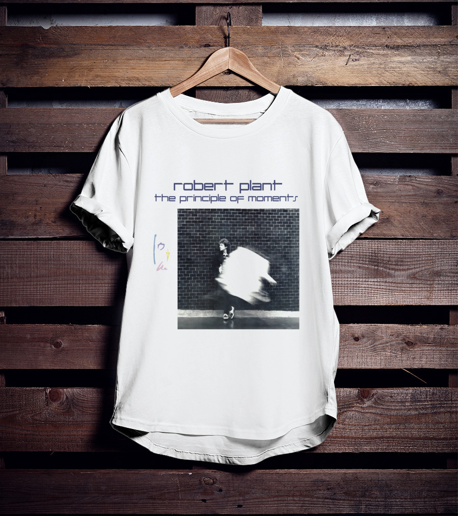 Robert Plant The Principle Of Moments Album Cover T-Shirt